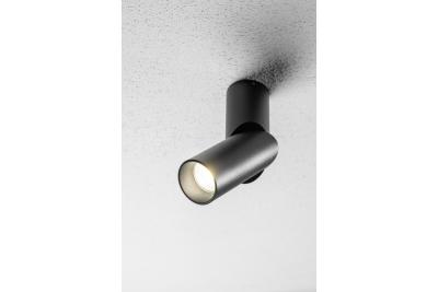Таванна лампа VIRGO, макс. 250V, 50/60Hz, 57x152mm, IP20, макс. 20W, Кръгла, Черна