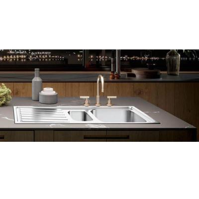 Банка Centurio 80-1 RVS мивка за монтаж върху плот 80x50cm с отцедник 1208970034