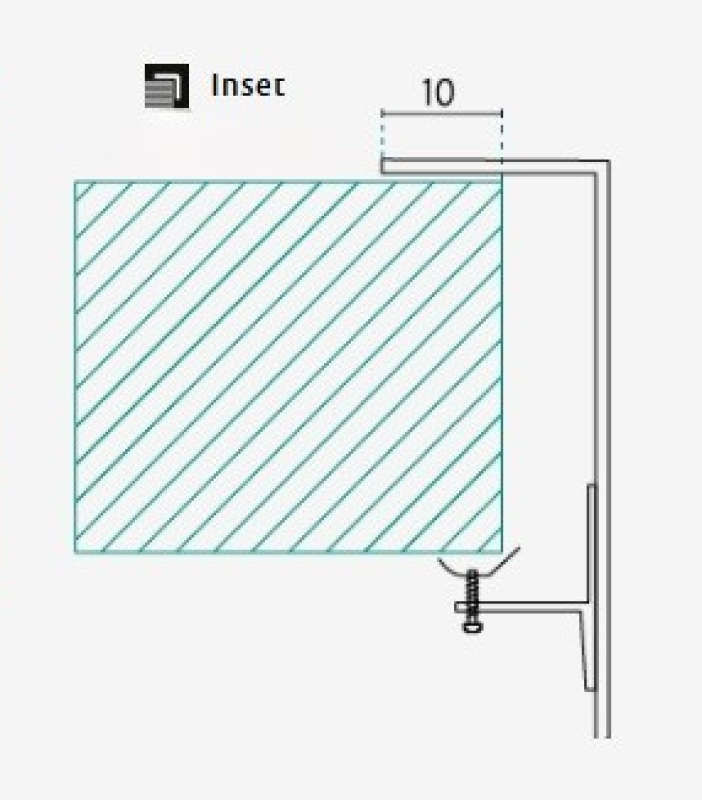 Банка IB4040 неръждаема стомана мивка 40 x 40 см за надплотен и вграден монтаж 1208970040