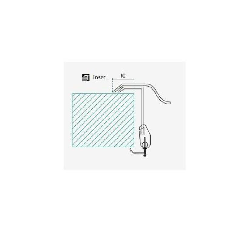 Банка Бостън мивка от неръждаема стомана 542 x 402 мм монтаж 1208970071