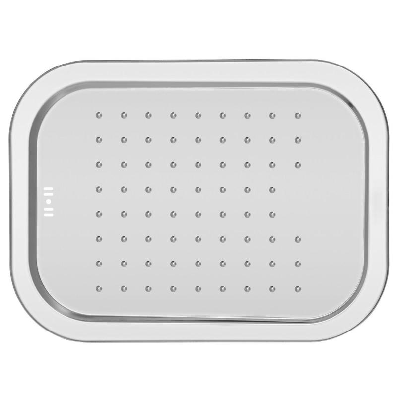 Banka Boston Неръждаема стомана Плитка мивка с капкоуловител 542 x 402 мм Надграждане 1208970073