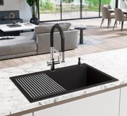 Ausmann Claridge 3-пътен кухненски смесител с гъвкав излив и филтрирана вода – Хром - 1208970091