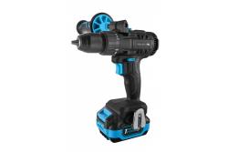 HÖGERT Brushless акумулаторен комплект отвертки, 18V, с държач за битове, битмагазин, зарядно устройство и батерия.