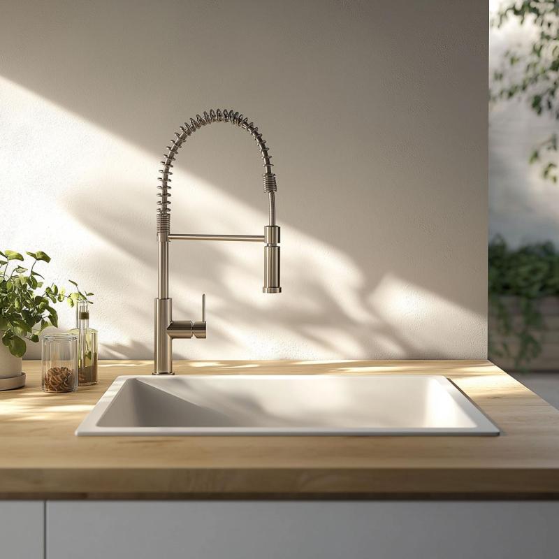 Ausmann Ceramic Ember Керамична бяла мивка - за монтаж отгоре и отдолу 54 x 40 см със стоманен щепсел 1208970508