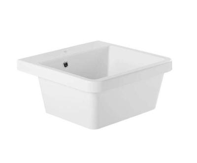 Ausmann Ceramic Frost керамична бяла мивка - Надстройка 510 x 506 мм с отвор за смесител 1208970516