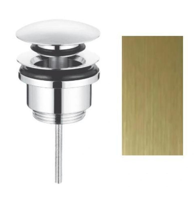 Waterevolution Flow отводен клапан 1.1/4 PVD четкано злато M199VAL1WGE