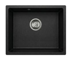 Гранителанд Соло Гранитна Черна Мивка за Вграждане 42x34 см с Неръждаема Стомана Плъг 1208970611