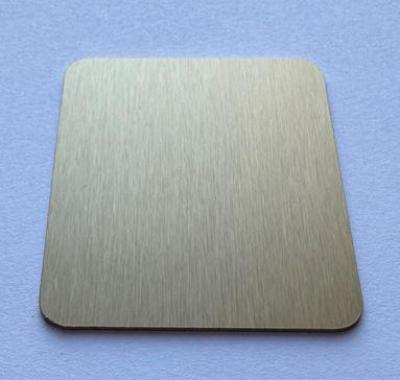 Pure.Sink PVD RVS мостра цвят четкано злато 1208970650