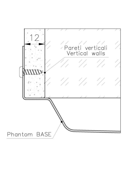 Фостер Phantom Base неръждаема стомана дъно мивка за плот 40x40 см за вграждане в керамика, естествен камък и твърда повърхност с дебелина 12 мм 1208970719