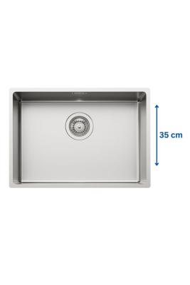 Foster L35 Специална мивка от неръждаема стомана с дължина 35 cm 50 x 35 cm Подградие 1208970723