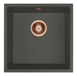 ГранитMy Universal Гранит Сив, тъмен Мивка 40x40 см За вграждане, подграждане и плоско вграждане с меден щепсел 1208970749