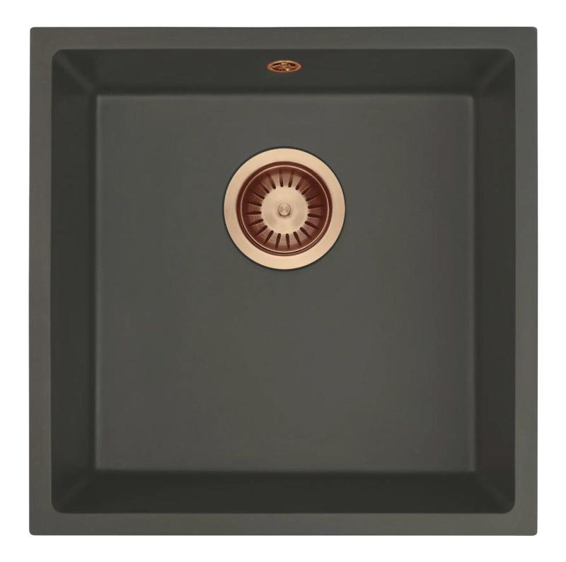 ГранитMy Universal Гранит Сив, тъмен Мивка 40x40 см За вграждане, подграждане и плоско вграждане с меден щепсел 1208970749