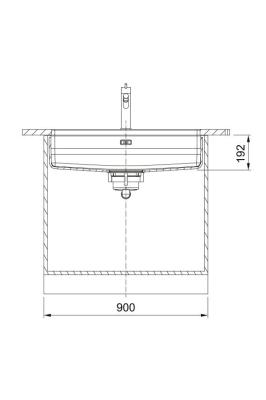 Franke Maris Quiet MQX 110.82 RVS Голямо мивко 820x424 мм За вграждане 122.0694.476