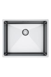 Franke Bolero Plus New R10 B2X 210-50-40 RVS Мивка за вграждане, подмонтаж и надстройка 50x40 см 127.0728.977
