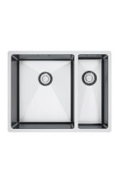 Franke Bolero Plus New R10 B2X 260-34-16 BL 1,5 Полутора неръждаеми стоманини мивки за вграждане, подграждане и надграждане56x45 см 127.0733.339