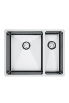 Franke Bolero Plus New R10 B2X 260-34-16 BL 1,5 Полутора неръждаеми стоманини мивки за вграждане, подграждане и надграждане56x45 см 127.0733.339