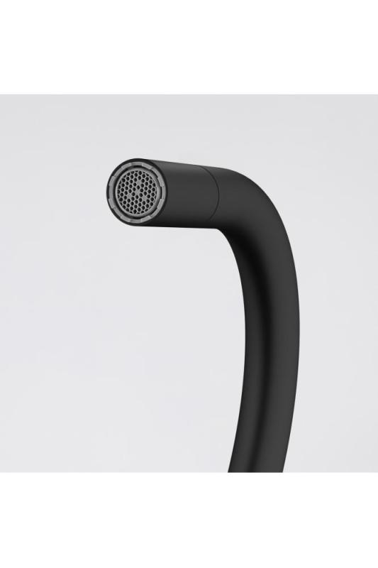 Франке Марис Слим J Кухненски смесител Черен с Издърпващ се Излив 115.0728.389