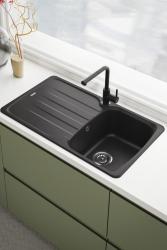 Франке Лина L Кухненски смесител Onyx с издърпващ се чучур 115.0728.484