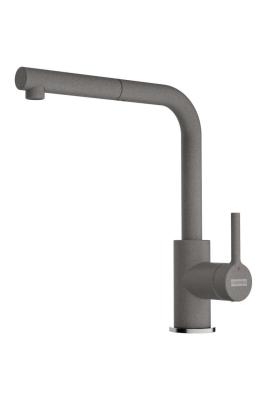 Франке Лина Л Кухненски кран Stone grey с издърпващ се чучур 115.0728.486