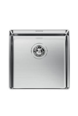 Foster Phantom Slimline RVS Мивка 40x40cm Подплотна за керамични плотове 1208971123