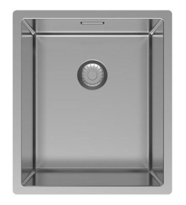 Pure.Sink Exclusivo RVS мивка 34x40 см с радиус 10mm за вграждане, плоско вграждане и надстройка PEX3440-02