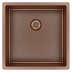 Pure.Sink Exclusivo Меден мивка 40x40 cm 10mm радиус подграда, плоскостроене и строителство PEX4040-62