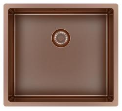 Pure.Sink Exclusivo Меден мивка 45x40 см радиус 10мм подграда, плосък и надстройка PEX4540-62