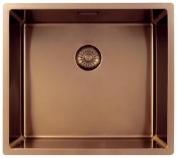 Pure.Sink Exclusivo Меден мивка 45x40 см радиус 10мм подграда, плосък и надстройка PEX4540-62