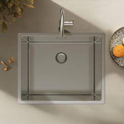 Pure.Sink Exclusivo RVS мивка 50x40 см 10mm радиус подграда, плоскостроене и надграда PEX5040-02