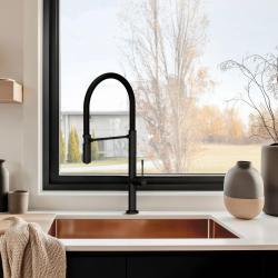 Pure.Sink Exclusivo Меден плот 50x40 см 10мм радиус за вграждане, равна и горна част PEX5040-62