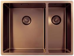 Pure.Sink Exclusivo Меден 1,5 полузатваращ се умивалник 34+18 см 10мм радиус PEX341840-62