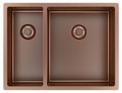 Pure.Sink Exclusivo Меден 1,5 половин чешми 18+34cm 10mm радиус PEX183440-62