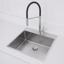 Pure.Sink Exclusivo RVS мивка 54x52см Tapwing с отвор за монтаж на кран 10mm радиус PEX5040T-02