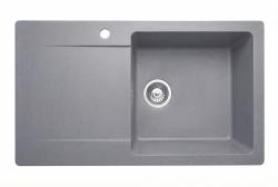 Graniteland Liri Гранитни Сив мивка със секция за изтичане 765x448 мм 1208971441