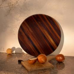 Woodsea Butcher Round - Орехова Дървена Разделителна Дъска Кръгла Ø50 см 1208971533