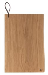 Woodsea Chop-Chop Oak M - Дъбова дъска за рязане 35x24cm с кожена дръжка 1208971540
