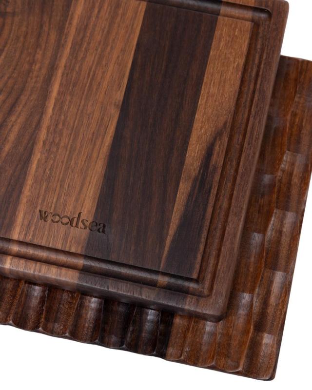 Woodsea Dunes Walnut M - Орехова дъска за рязане Dunes 34x26 см 1208971548