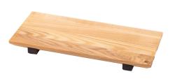 Woodsea Суши M - Суши дъска от ясен с ножки от орехово дърво 30x17 cm 1208971585