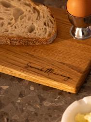 Woodsea Breakfast - Сервирна дъска от дъб 38x15 см 1208971586