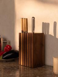 Woodsea Block Walnut S - Блок за ножове от орехово дърво 13x8 см 1208971608