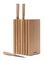 Woodsea Block Oak M - Блок за ножове от дъбово дърво 17x12 см 1208971610