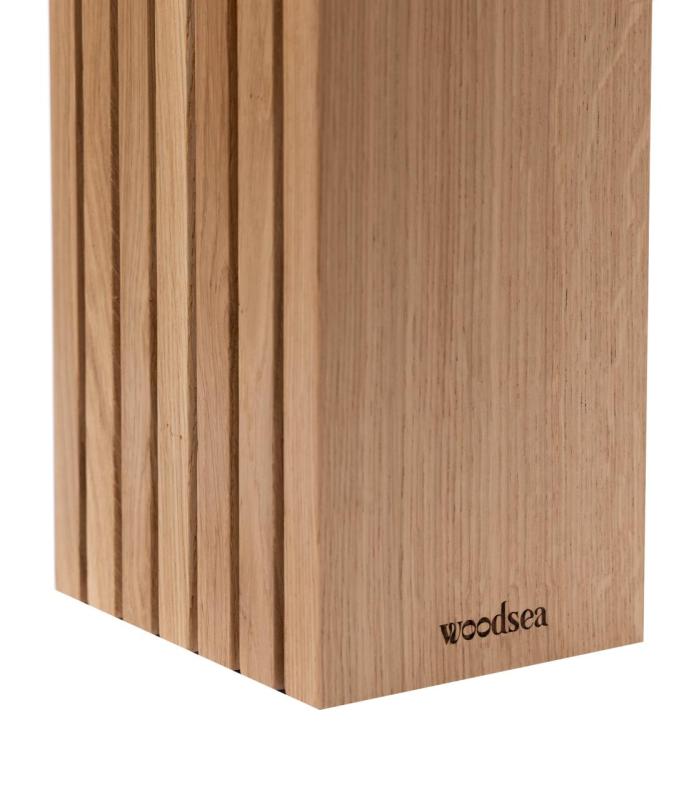 Woodsea Block Oak M - Блок за ножове от дъбово дърво 17x12 см 1208971610