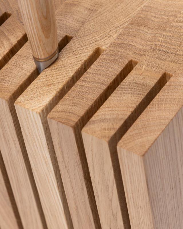 Woodsea Block Oak M - Блок за ножове от дъбово дърво 17x12 см 1208971610