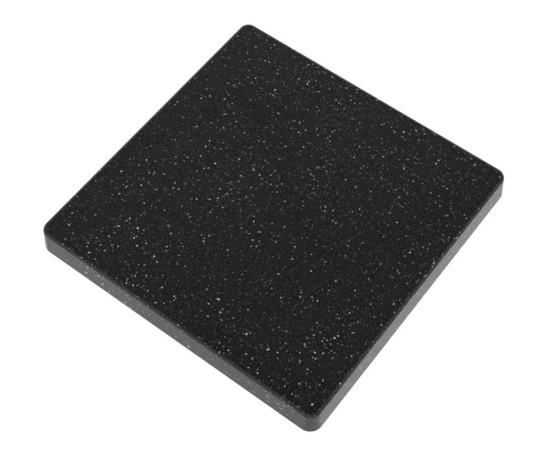 Graniteland Seta Гранитен черен ардуин Твърд камък Мивка за вграждане 80x50 см 1208971619