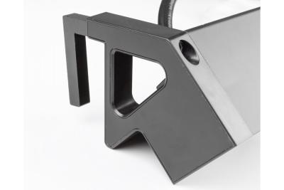 Мебелен контакт BASCO, 3xSHUKO, USB A+C, кабел 1.5 м, черен