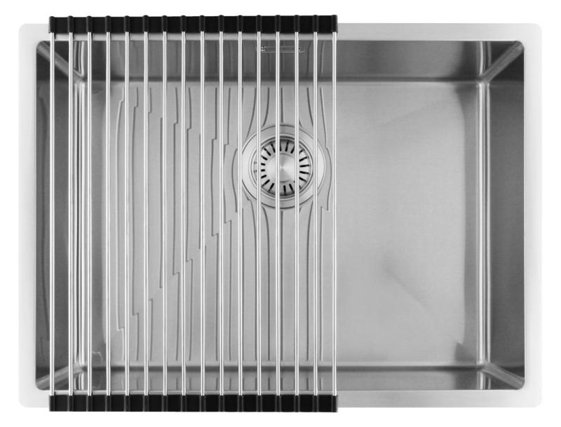 Pure.Sink Luxion Неръждаема мивка 55x40 cm за вграждане, плоско вграждане и надграждане PLX5540-02