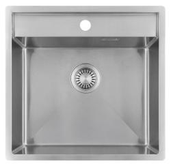 Pure.Sink Luxion Неръждаема мивка 51x50 cm Tapwing с отвор за кран PLX5150T-02