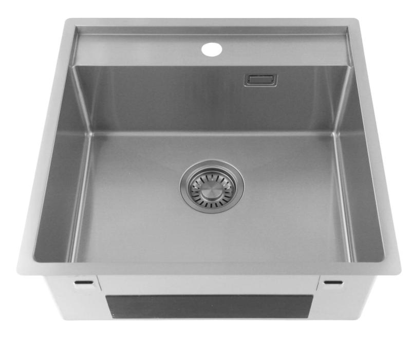 Pure.Sink Luxion Неръждаема мивка 51x50 cm Tapwing с отвор за кран PLX5150T-02