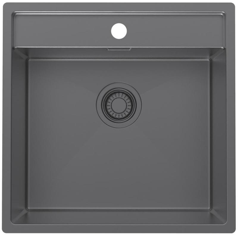 Pure.Sink Luxion Мивка от метал 51x50 cm Tapwing с отвор за кран PLX5150T-61