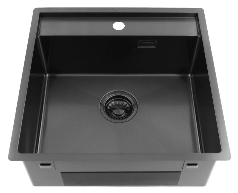 Pure.Sink Luxion Мивка от метал 51x50 cm Tapwing с отвор за кран PLX5150T-61